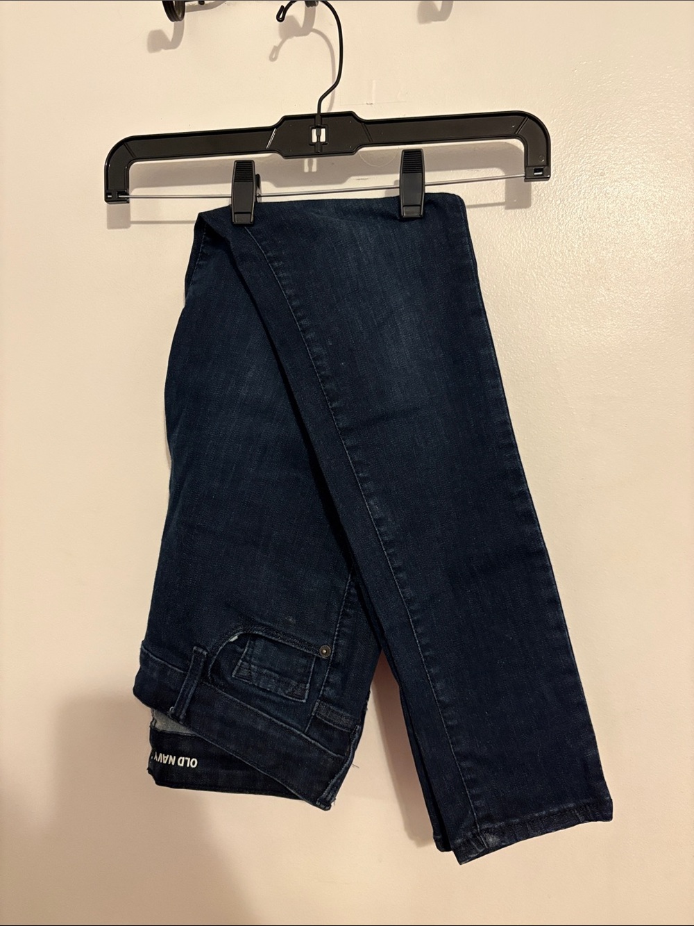 Old Navy Dark Wash Mid Rise Rockstar Skinny Jeans 6 - Picture 6 of 9
